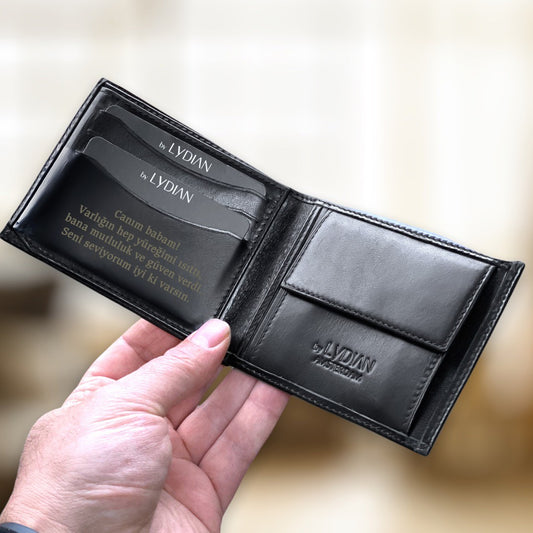 Personalized Leather Wallet