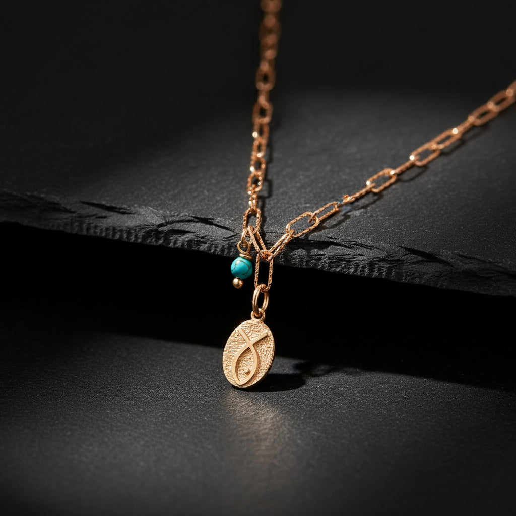 Fish Ataç Chain Necklace