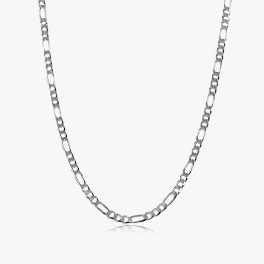 Figarokette 5,5 mm - 925 Sterling Silber