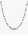Chaîne Figaro 7,5 mm - 925 argent sterling