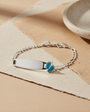 Bracelet Identité Bébé Personnalisé | Argent 925