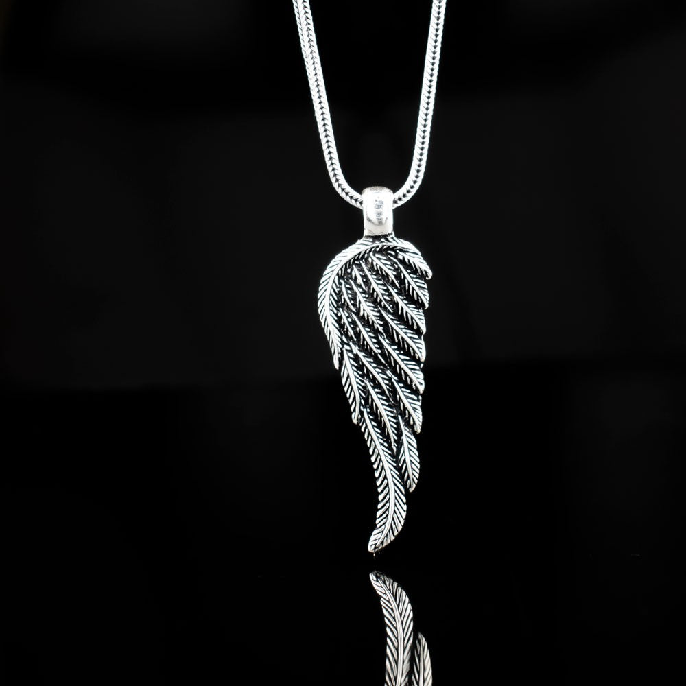 Wing Necklace in 925 Sterling Silver