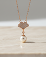 925 Sterling Silver Pearl Necklace