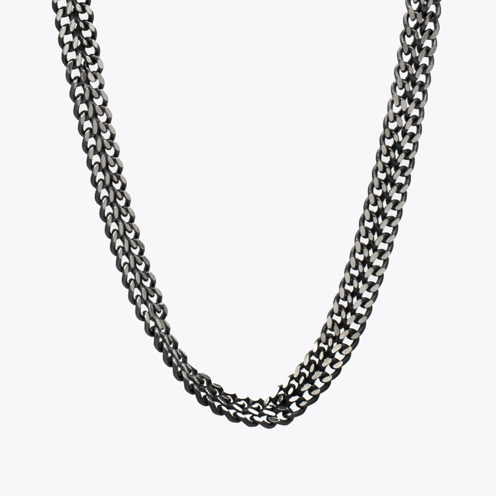 Curb Chain Necklace 5,5 mm - 925 Sterling Silver