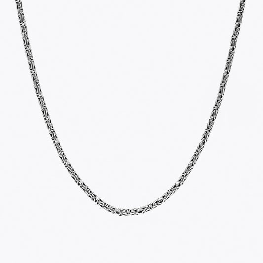 Königskette 3mm - 925 Sterling Silber