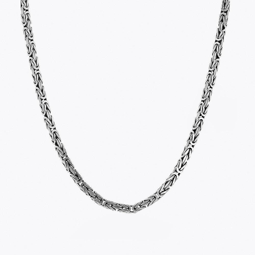 Königskette 4mm - 925 Sterling Silber