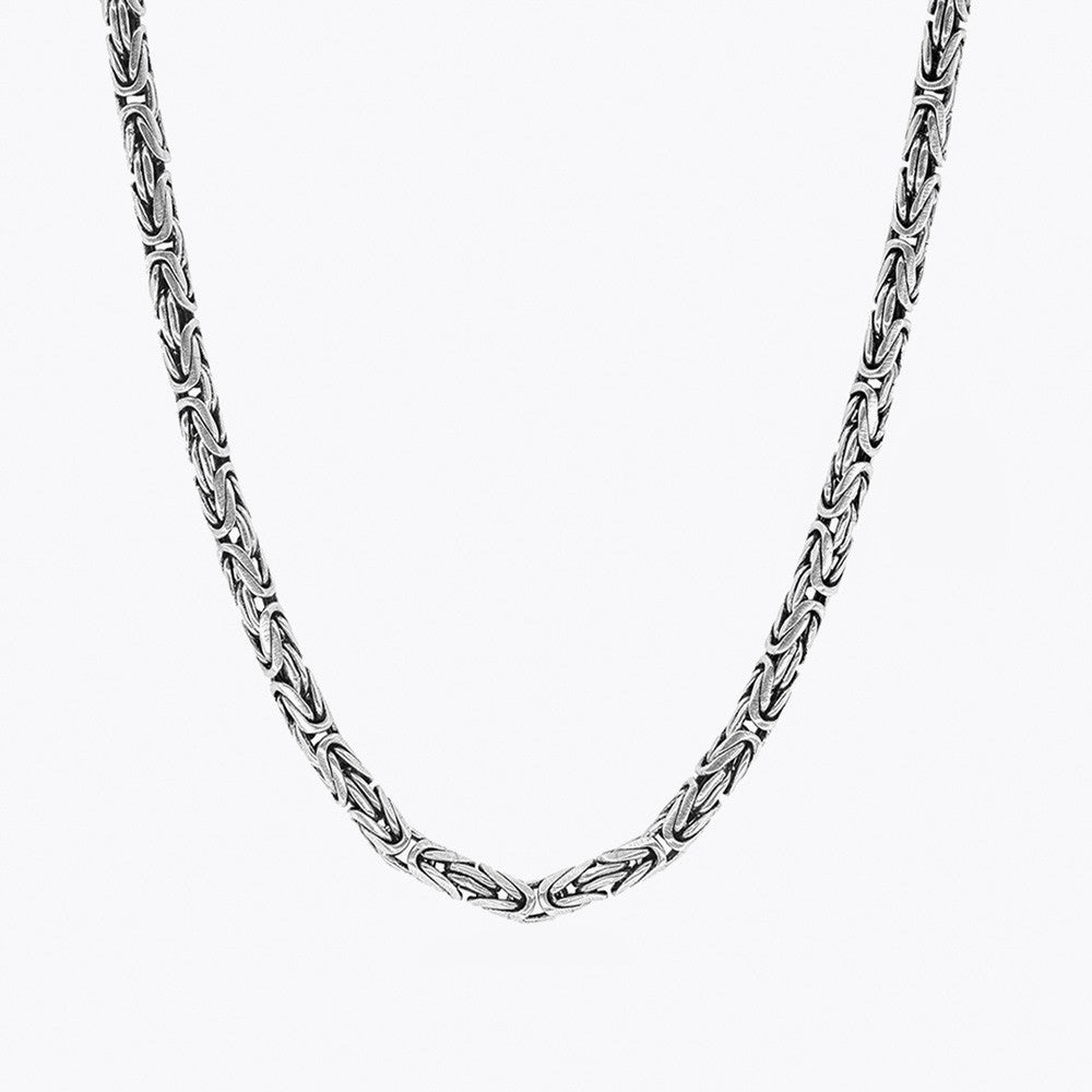 King Chain Necklace 5 mm - 925 Sterling Silver