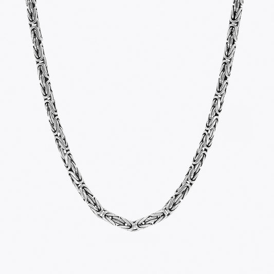 King Chain Necklace 5 mm - 925 Sterling Silver