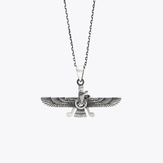 Ahura Mazda Pendant - 925 Sterling Silver