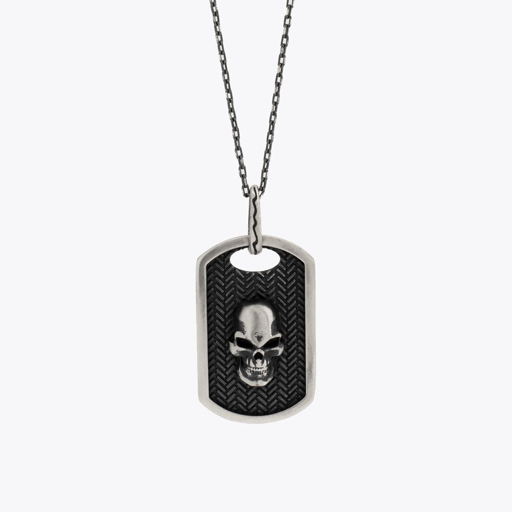 Skull Necklace - 925 Sterling Silver