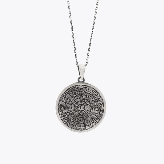 Esmaül Hüsna Men's Necklace - 925 Sterling Silver