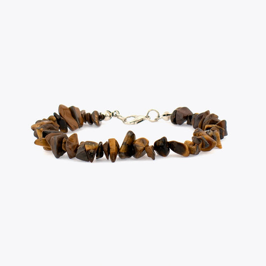 Natural Stone Tiger Eye Broken Bracelet