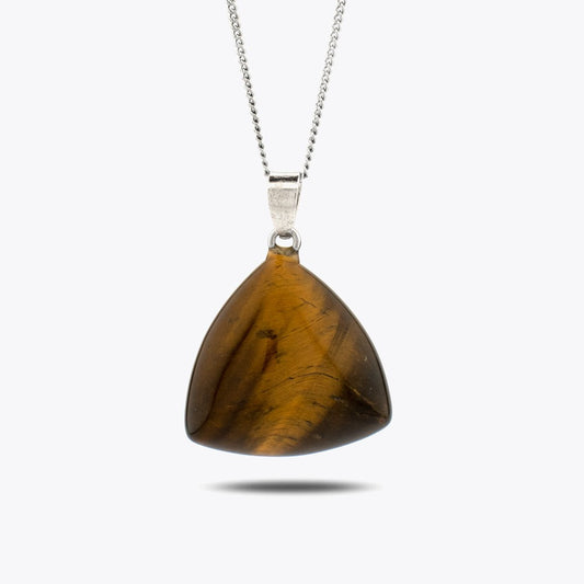 Tiger Eye Natural Stone Necklace