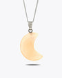 Collier de lune en pierre naturelle rose