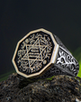 Seal süleyman 925 sterling silver ring
