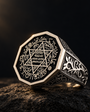Seal süleyman 925 sterling silver ring