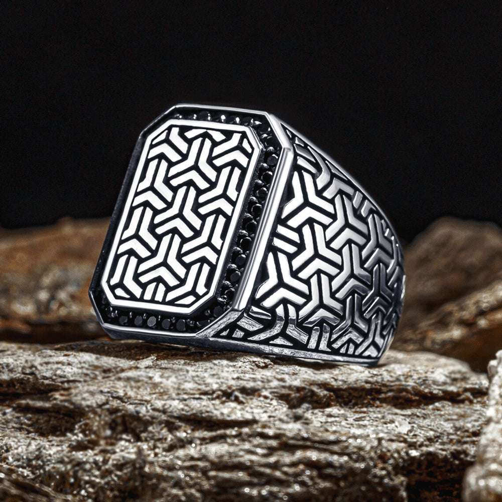 925 Sterling Silber Sonder Design Ring