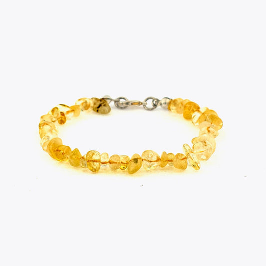 Natural Stone Citrine Bracelet