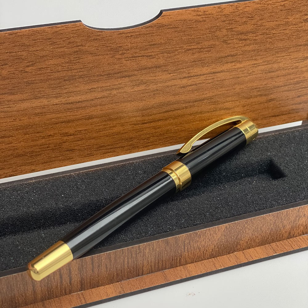 Personalised Pen in Personalized Wooden Case Set