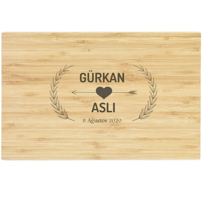 Personalized Bamboo Cutting Board