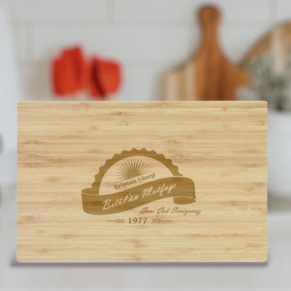 Personalized Bamboo Cutting Board