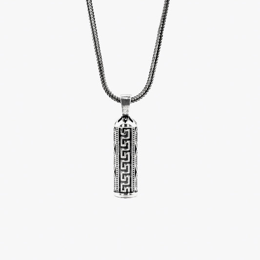 Amulet Container 925 Sterling Silver Necklace