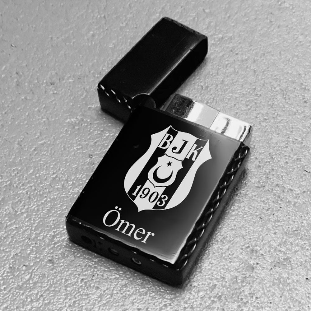 Personalised BJK engraved lighter