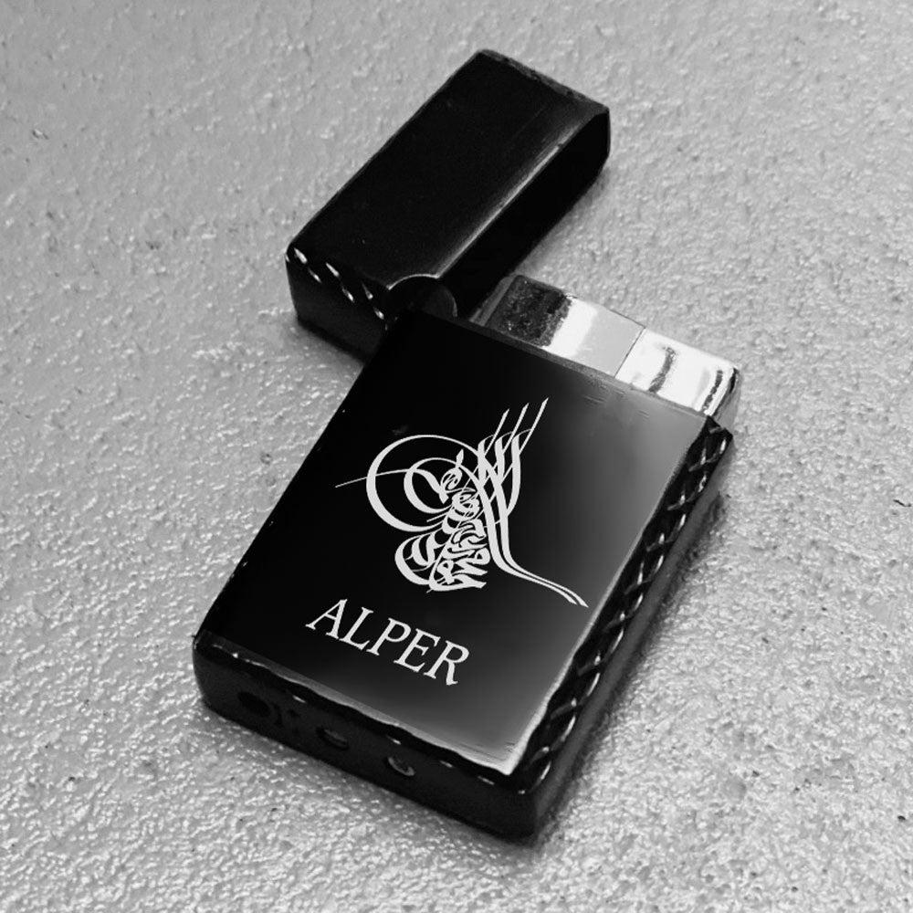 Personalised engraved lighter - Tugra