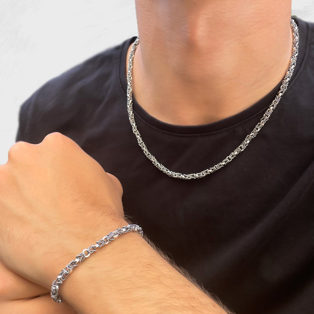 King Chain Bracelet 4,7 mm - 925 Sterling Silver