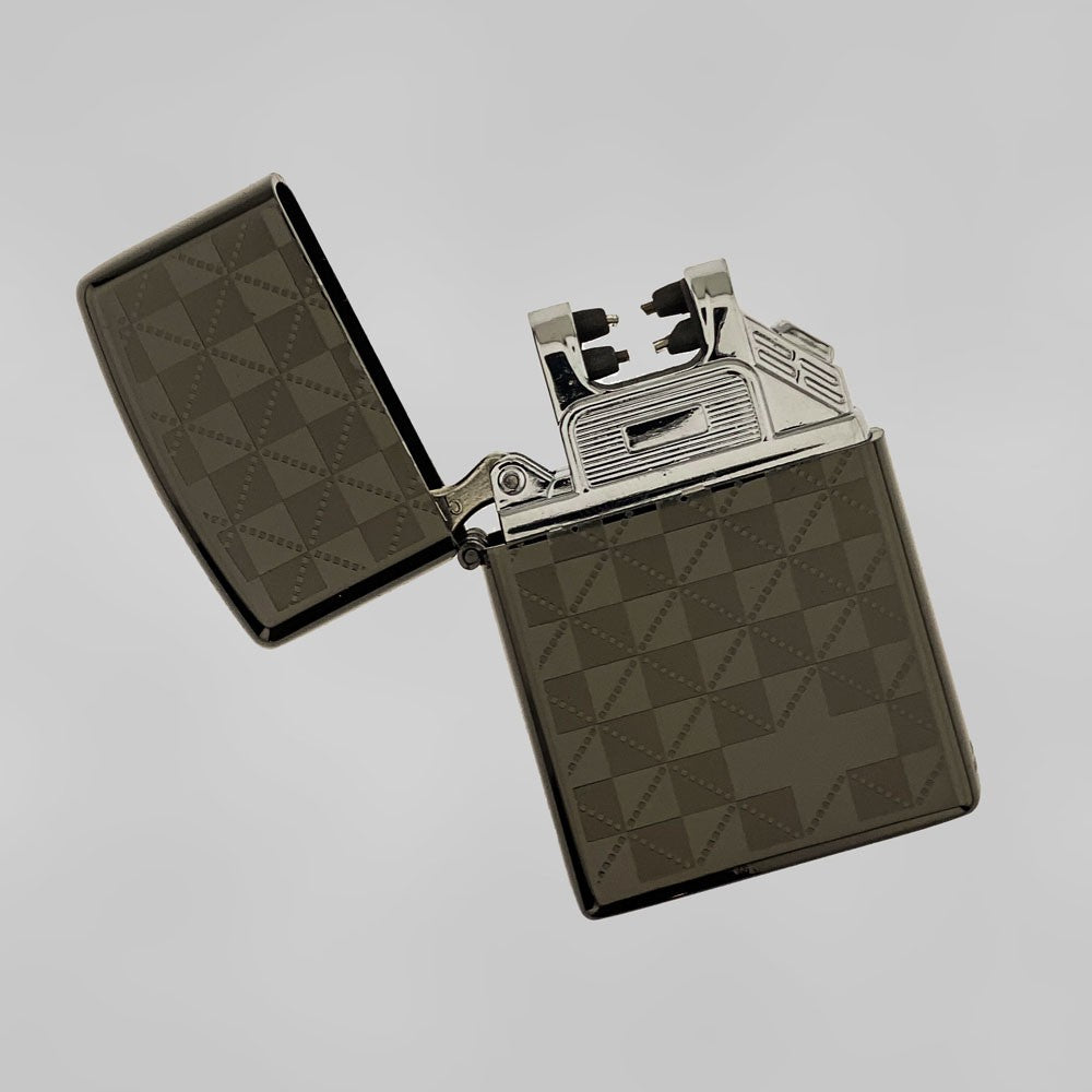 Arc Lighter USB Electric Dual Rechargeable Flameless Engraved Gift Box