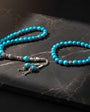 Personalized Turquoise Tasbih & Bracelet Set | 925 Sterling Silver