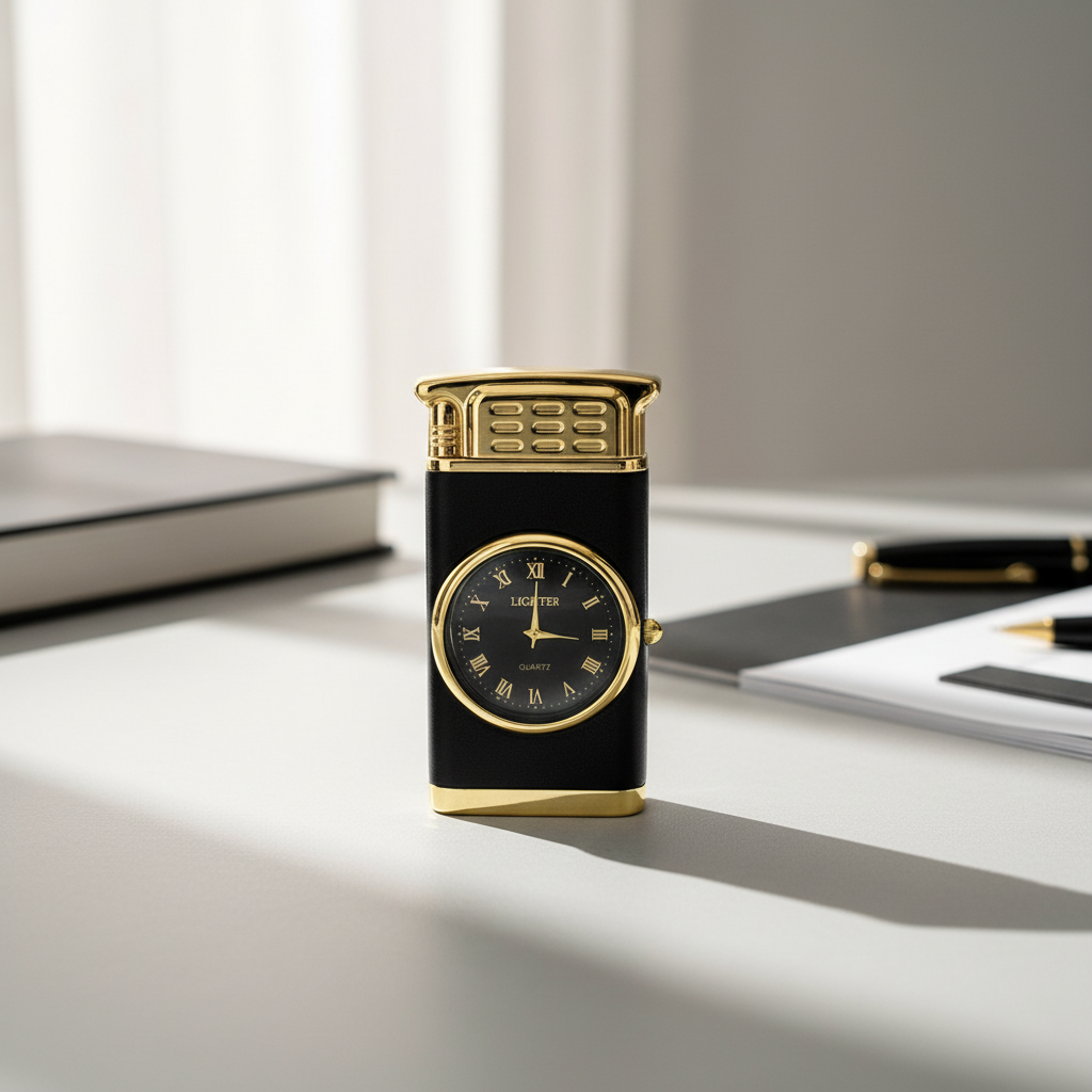 Personalized clock design named lighter