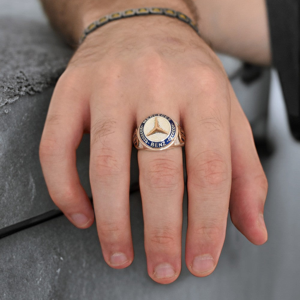 925 Sterling Silver Men's Ring