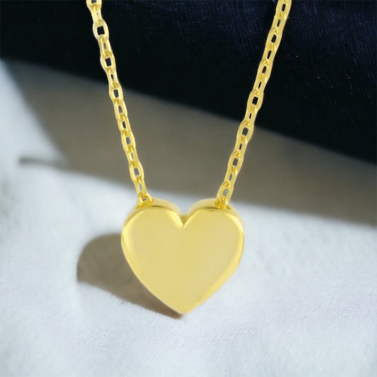 Heart Sterling Silver Necklace