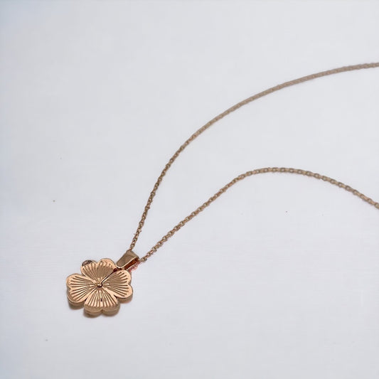 Clover Silver Name Necklace