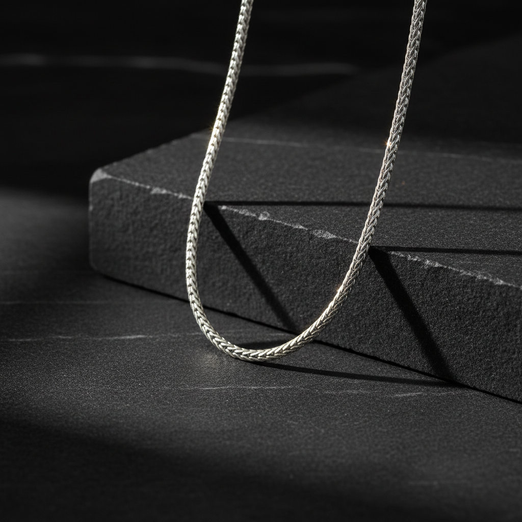 Spiral Weave 2.5 mm Chain Set – 925 Sterling Silver