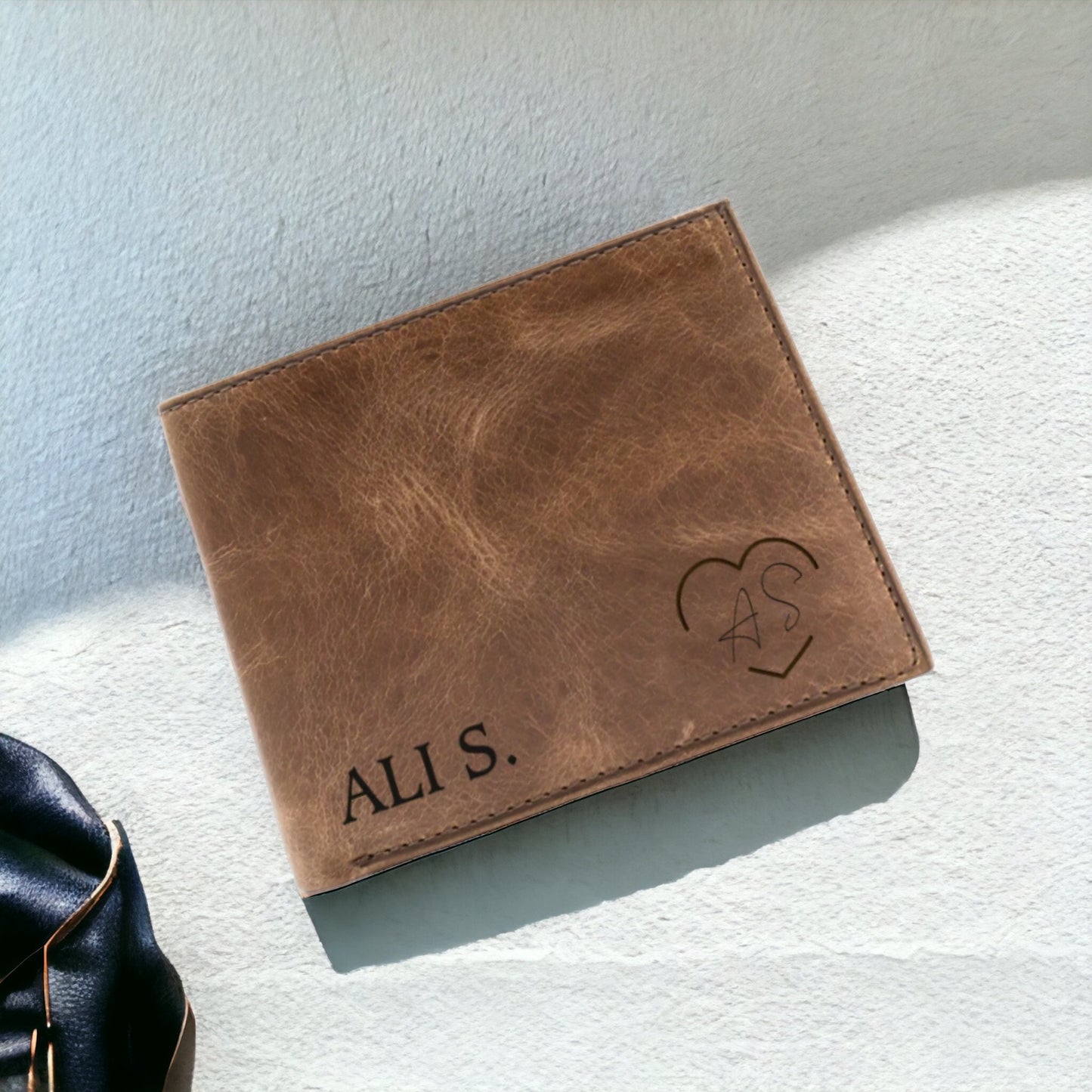 Personalized Leather Wallet