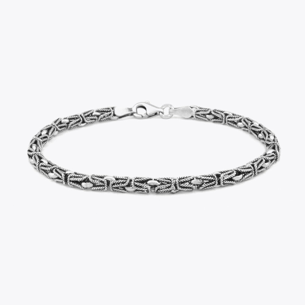 Königskette Armband 4,7 - 925 Sterling Silber