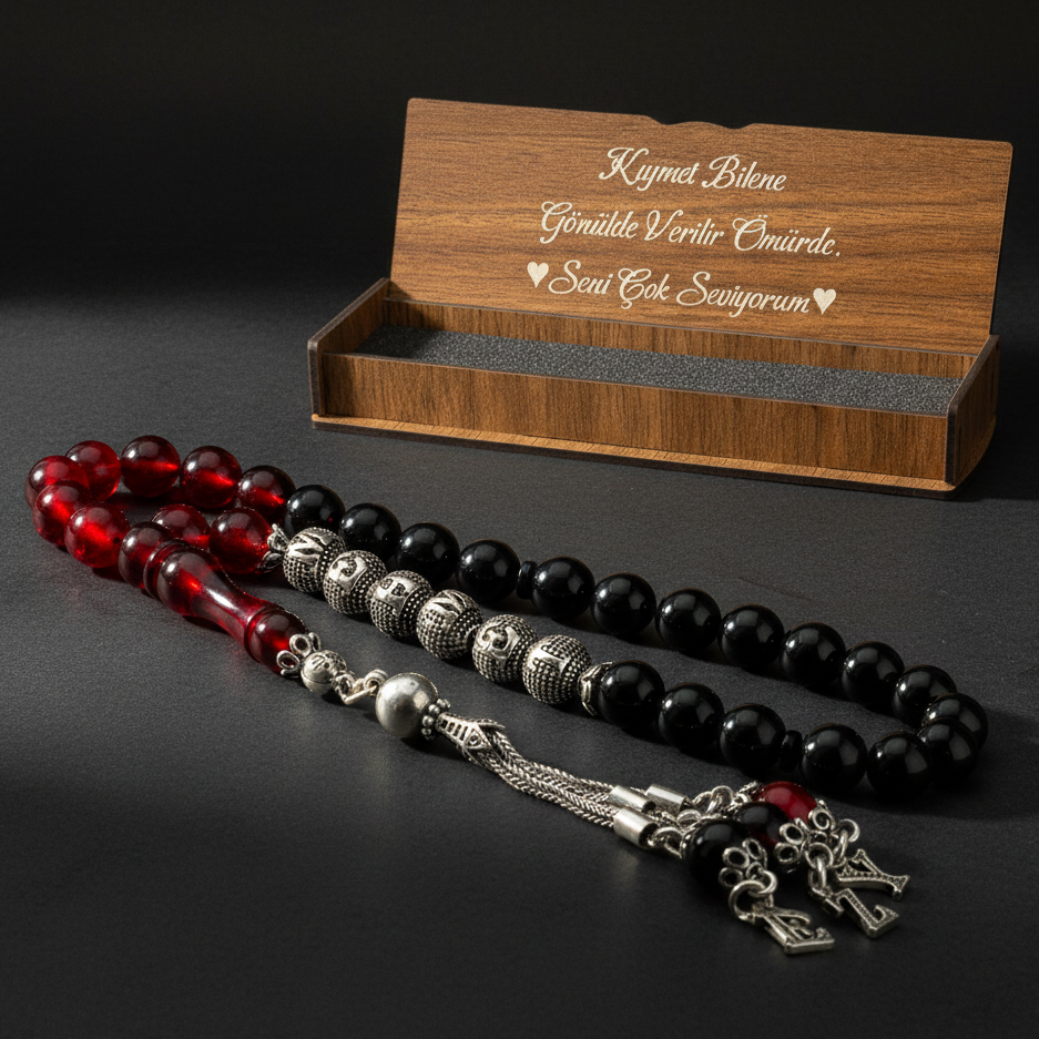 Red amber named Rosary Gift Set