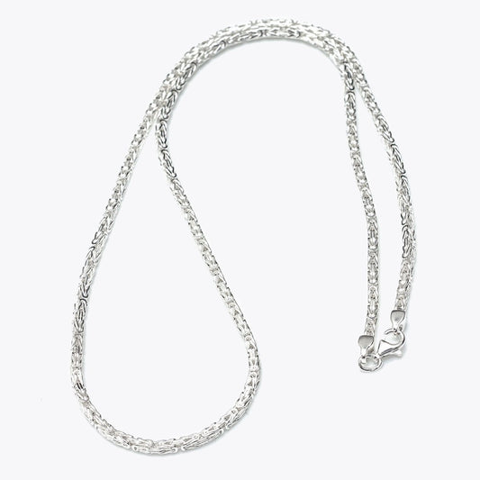 2.2mm 55cm King Chain in 925 Sterling Silver