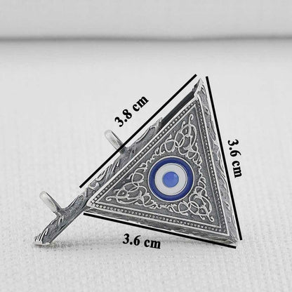 925 Sterling Silver Amulet Cup Necklace