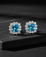 Aqua Blue Earrings