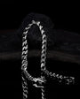 Naxio Elegant Silver Embroidery Bracelet
