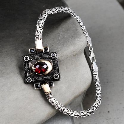 Moon Star Necklace Bracelet Set - 925 Sterling Silver