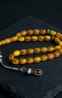 Amber Tasbih with Kazaz Tassel | 1000 Silver