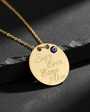 Personalized Evil Eye Name Necklace