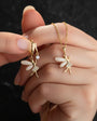 925 Sterling Silver Fairy Necklace and Earring Set