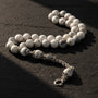 925 Ayar Gümüş Püsküllü Havlit Taşı Tesbih