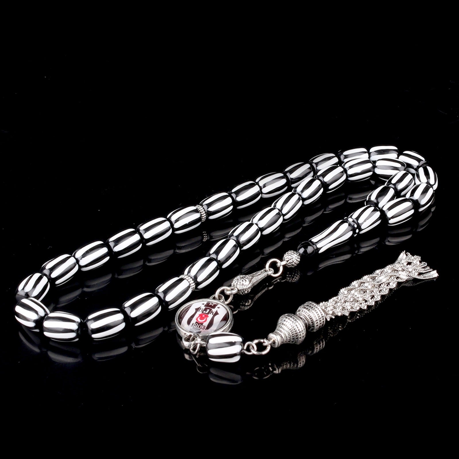 Beşiktaş Signature Taraftar Metal Tesbih
