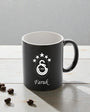 Personalized Black Porcelain Cup - Galatasaray